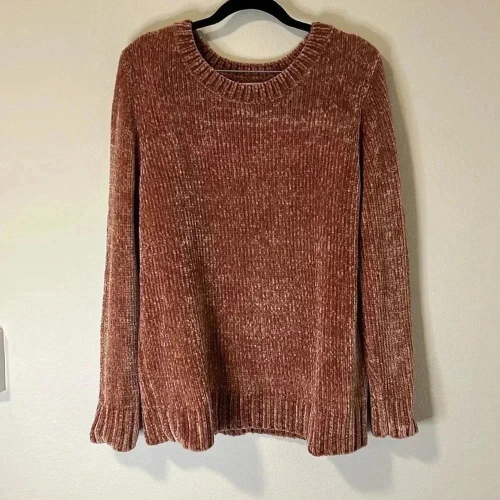 Orvis Knitted Sweater in a Blush Pink Size M
